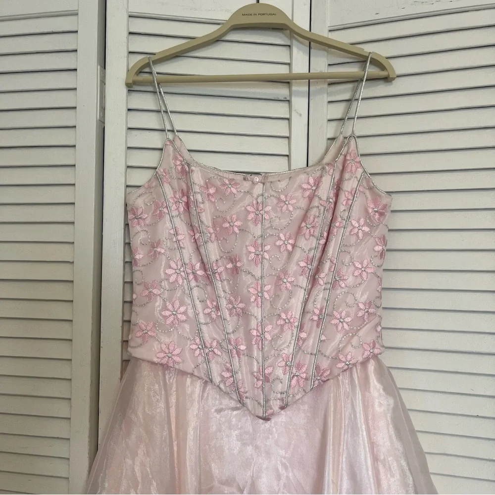 Dalia Light Pink Formal Prom Dress - Picture 2 of 6